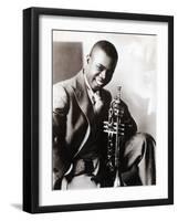 Louis Armstrong, American Jazz Musician-Science Source-Framed Giclee Print