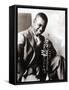 Louis Armstrong, American Jazz Musician-Science Source-Framed Stretched Canvas