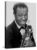 Louis Armstrong C. 1947-null-Stretched Canvas