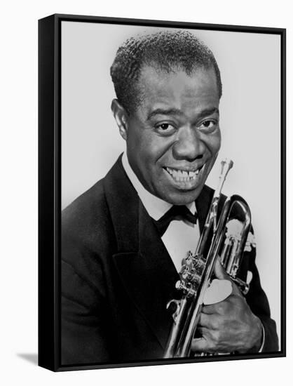 Louis Armstrong C. 1947-null-Framed Stretched Canvas