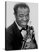 Louis Armstrong C. 1947-null-Stretched Canvas