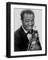 Louis Armstrong C. 1947-null-Framed Photo