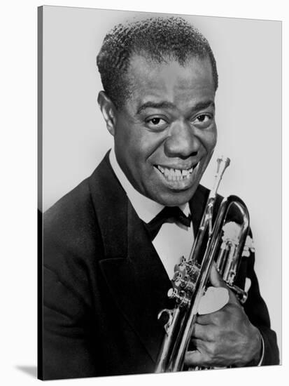 Louis Armstrong C. 1947-null-Stretched Canvas