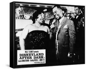 Louis Armstrong, Disneyland (1954)-null-Framed Stretched Canvas