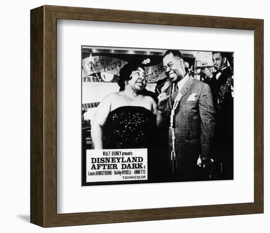 Louis Armstrong, Disneyland (1954)-null-Framed Photo