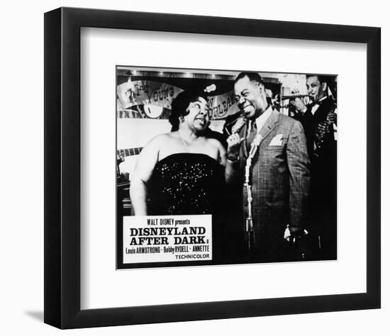 Louis Armstrong, Disneyland (1954)-null-Framed Photo