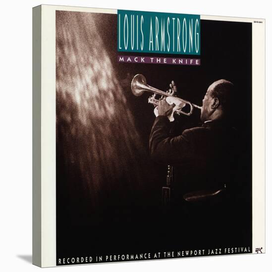 Louis Armstrong - Mack the Knife-null-Stretched Canvas