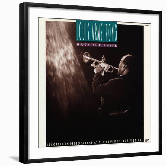 Louis Armstrong - Mack the Knife-null-Framed Art Print