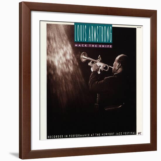 Louis Armstrong - Mack the Knife-null-Framed Art Print