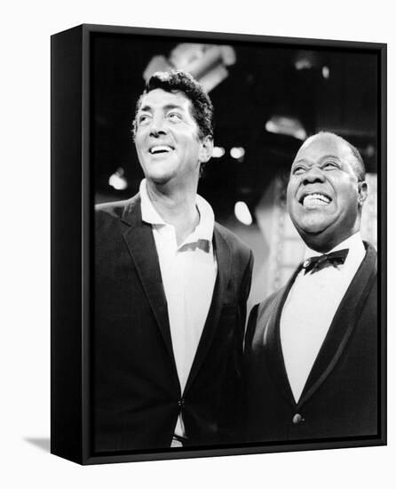 Louis Armstrong - The Dean Martin Show-null-Framed Stretched Canvas