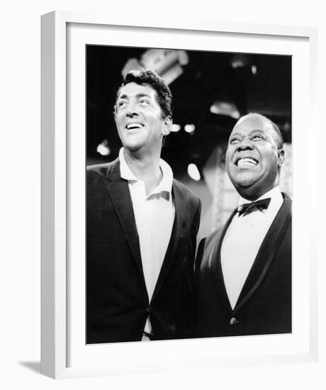 Louis Armstrong - The Dean Martin Show-null-Framed Photo