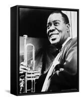 Louis Armstrong-null-Framed Stretched Canvas