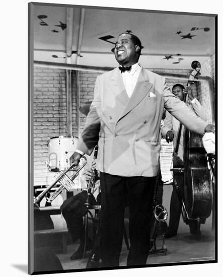 Louis Armstrong-null-Mounted Photo