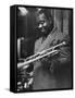 Louis Armstrong-Carl Mydans-Framed Stretched Canvas