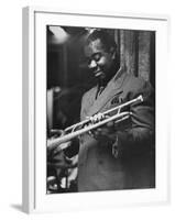 Louis Armstrong-Carl Mydans-Framed Premium Photographic Print