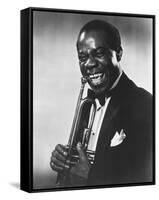 Louis Armstrong-null-Framed Stretched Canvas