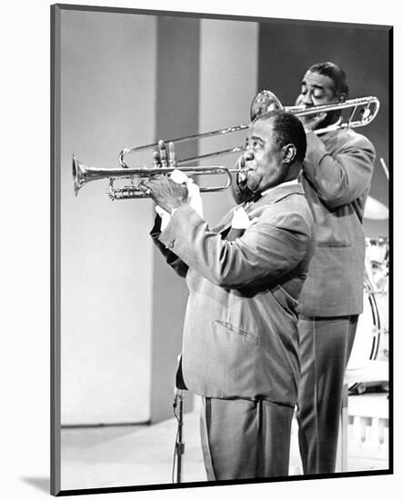 Louis Armstrong-null-Mounted Photo