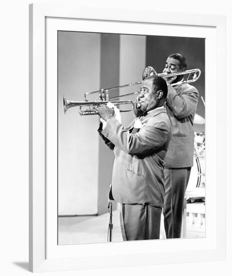 Louis Armstrong-null-Framed Photo