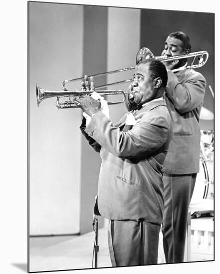 Louis Armstrong-null-Mounted Photo