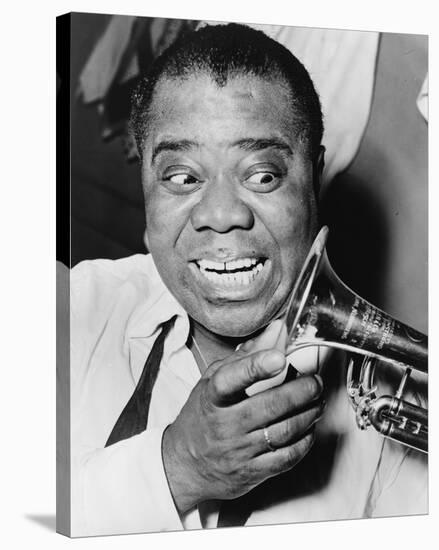 Louis Armstrong-null-Stretched Canvas