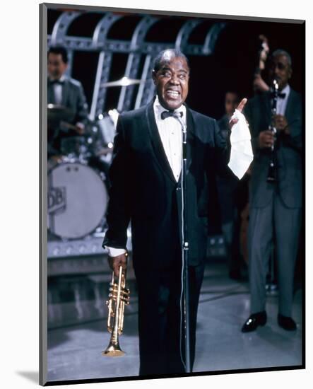 Louis Armstrong-null-Mounted Photo