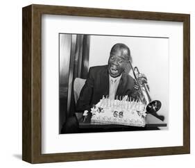 Louis Armstrong-null-Framed Photo