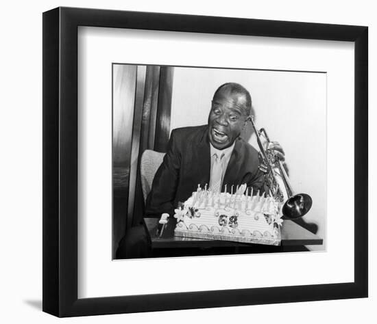 Louis Armstrong-null-Framed Photo