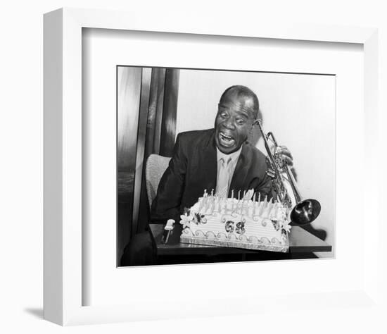 Louis Armstrong-null-Framed Photo