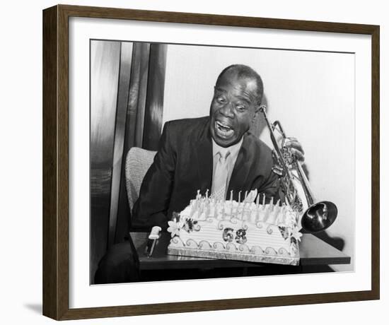 Louis Armstrong-null-Framed Photo