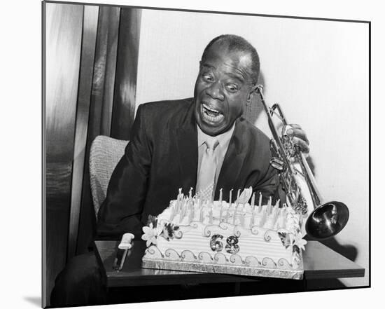 Louis Armstrong-null-Mounted Photo