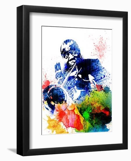 Louis Armstrong-Nelly Glenn-Framed Art Print