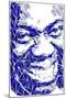 Louis Armstrong-Cristian Mielu-Mounted Art Print