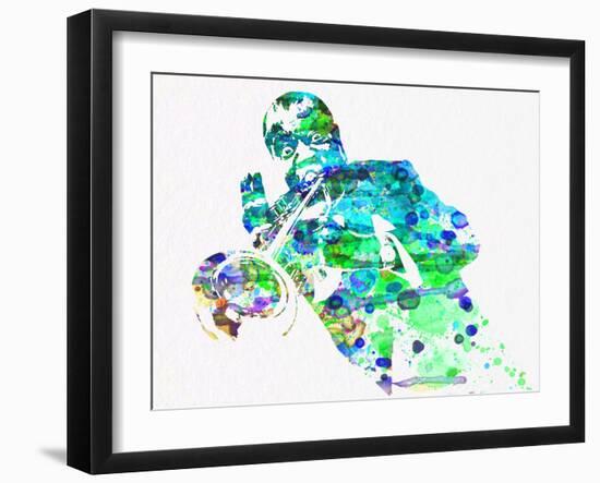 Louis Armstrong-Nelly Glenn-Framed Art Print