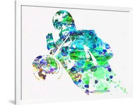 Louis Armstrong-Nelly Glenn-Framed Art Print