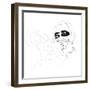 Louis Armstrong-Logan Huxley-Framed Art Print