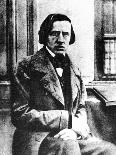 Frédéric Chopin, Polish Pianist and Composer, 1849-Louis-Auguste Bisson-Framed Stretched Canvas