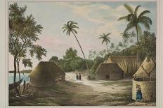 Bazaar or Market in the Malaysian District-Louis Auguste de Sainson-Giclee Print