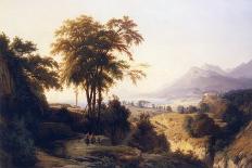 A Mediterranean Landscape-Louis Auguste Lapito-Mounted Art Print