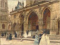 Staircase of Paris Opera, 1877-Louis Beroud-Giclee Print