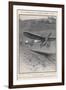 Louis Bleriot Flies the Channel Landing at Dover 37 Minutes after Take-Off from Near Calais-Samuel Begg-Framed Premium Giclee Print