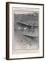 Louis Bleriot Flies the Channel Landing at Dover 37 Minutes after Take-Off from Near Calais-Samuel Begg-Framed Art Print