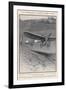 Louis Bleriot Flies the Channel Landing at Dover 37 Minutes after Take-Off from Near Calais-Samuel Begg-Framed Art Print