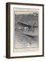 Louis Bleriot Flies the Channel Landing at Dover 37 Minutes after Take-Off from Near Calais-Samuel Begg-Framed Art Print