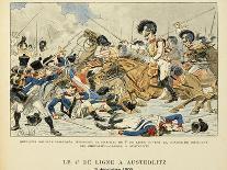 4th Line Infantry in Austerlitz, Dec. 2, 1805, from the Book 'Les Heros Du Siecle'-Louis Bombled-Art Print