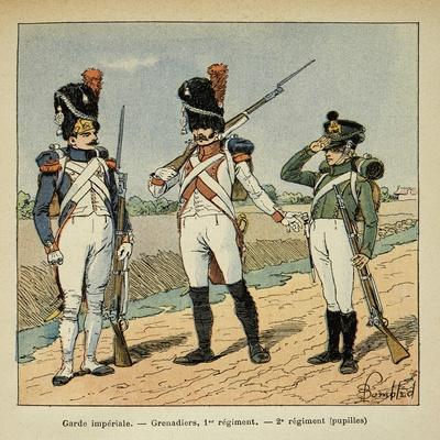 Napoleon's Imperial Guard: 1st Regiment Grenadier and Pupils of the 2nd Regiment