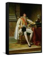 Louis Bonaparte-Francois Gerard-Framed Stretched Canvas