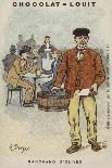 Loueuse De Chaises-Louis Borgex-Giclee Print