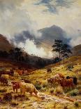 By Loch Treachlan, Glencoe, Morning Mists, 1907-Louis Bosworth Hurt-Giclee Print