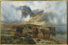 Through Glencoe by Way to the Tay, 1899-Louis Bosworth Hurt-Framed Stretched Canvas