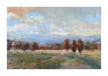 October Reflections-Louis Bourne-Stretched Canvas